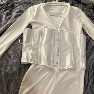 Jumpsuit with corset never worn